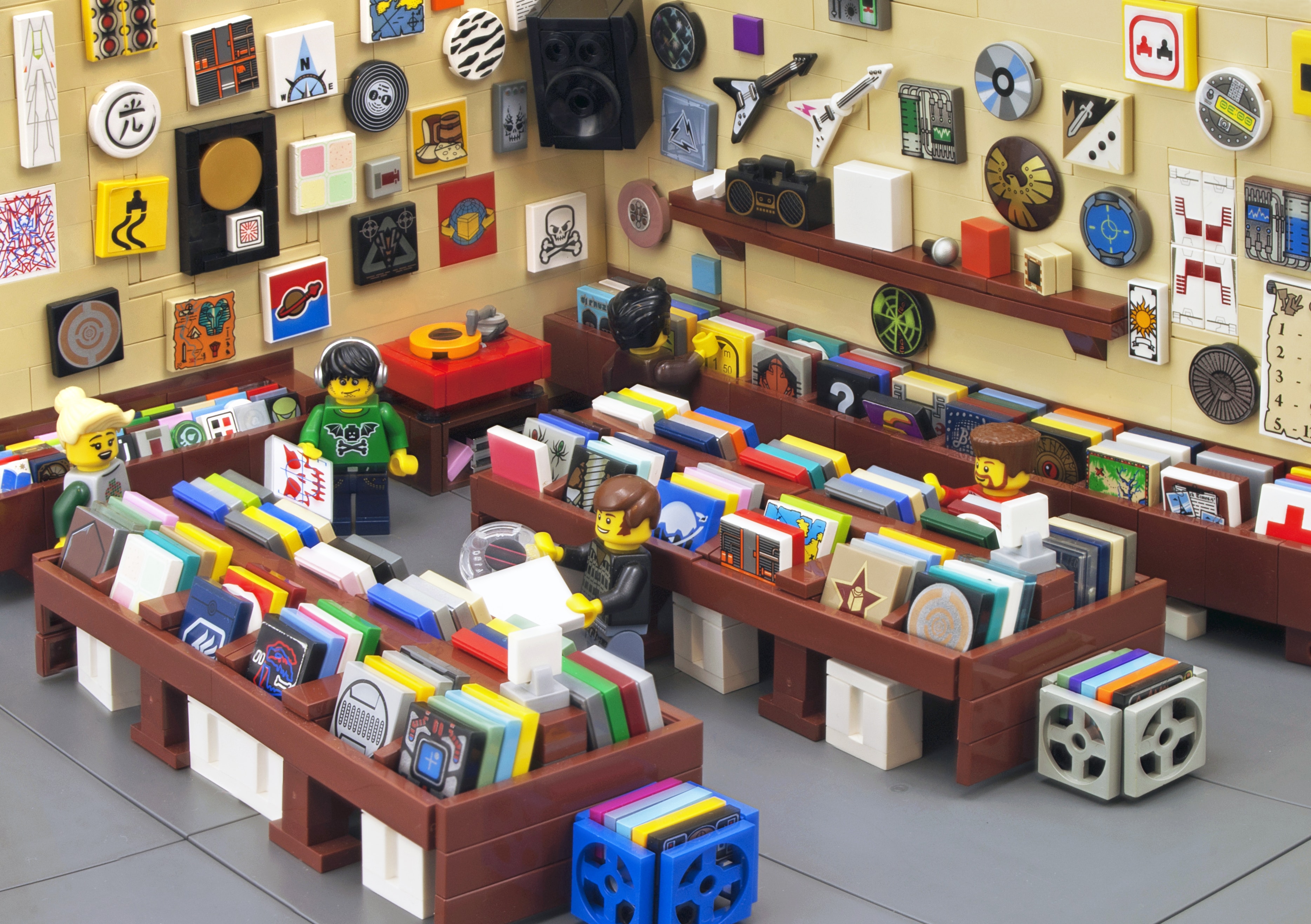 lego record shop