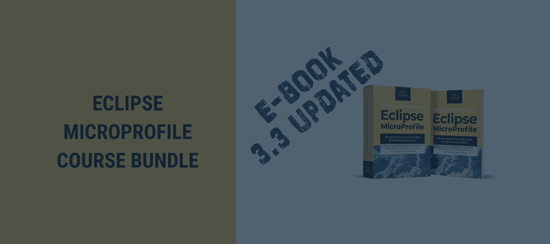 e-Book Update: The MicroProfile Course Bundle Now Supports Release 3.3